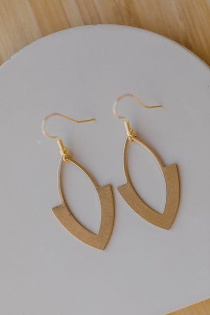 fringe earrings made of brass