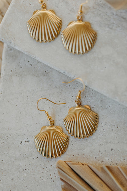 fringe earrings made of brass