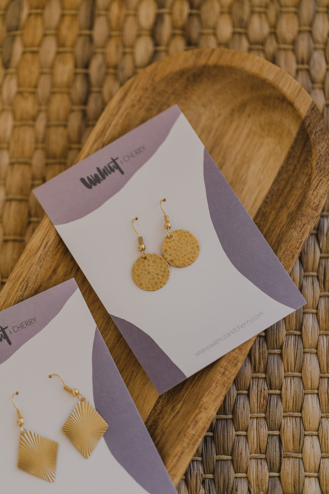 brass earrings drops