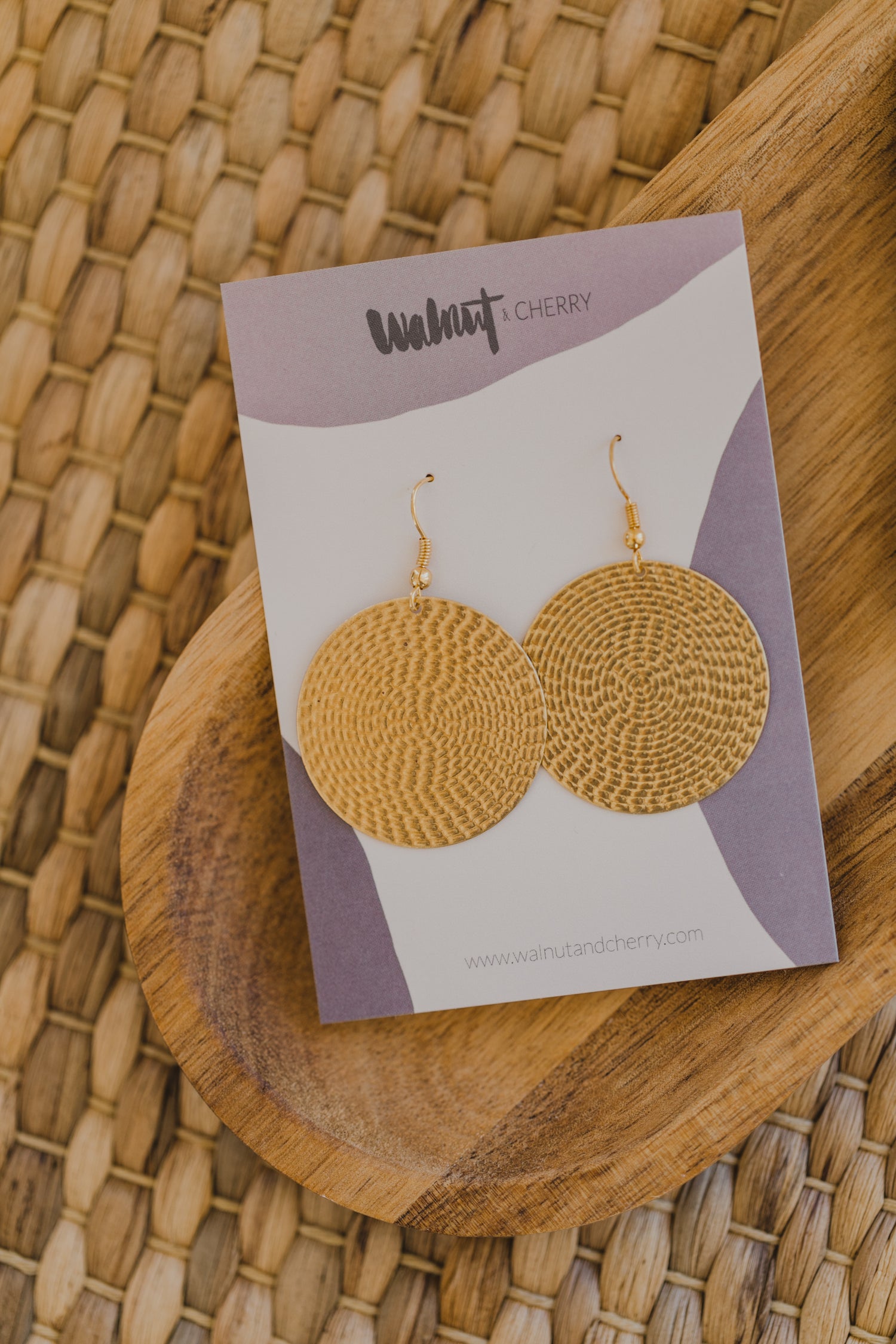 brass earrings drops