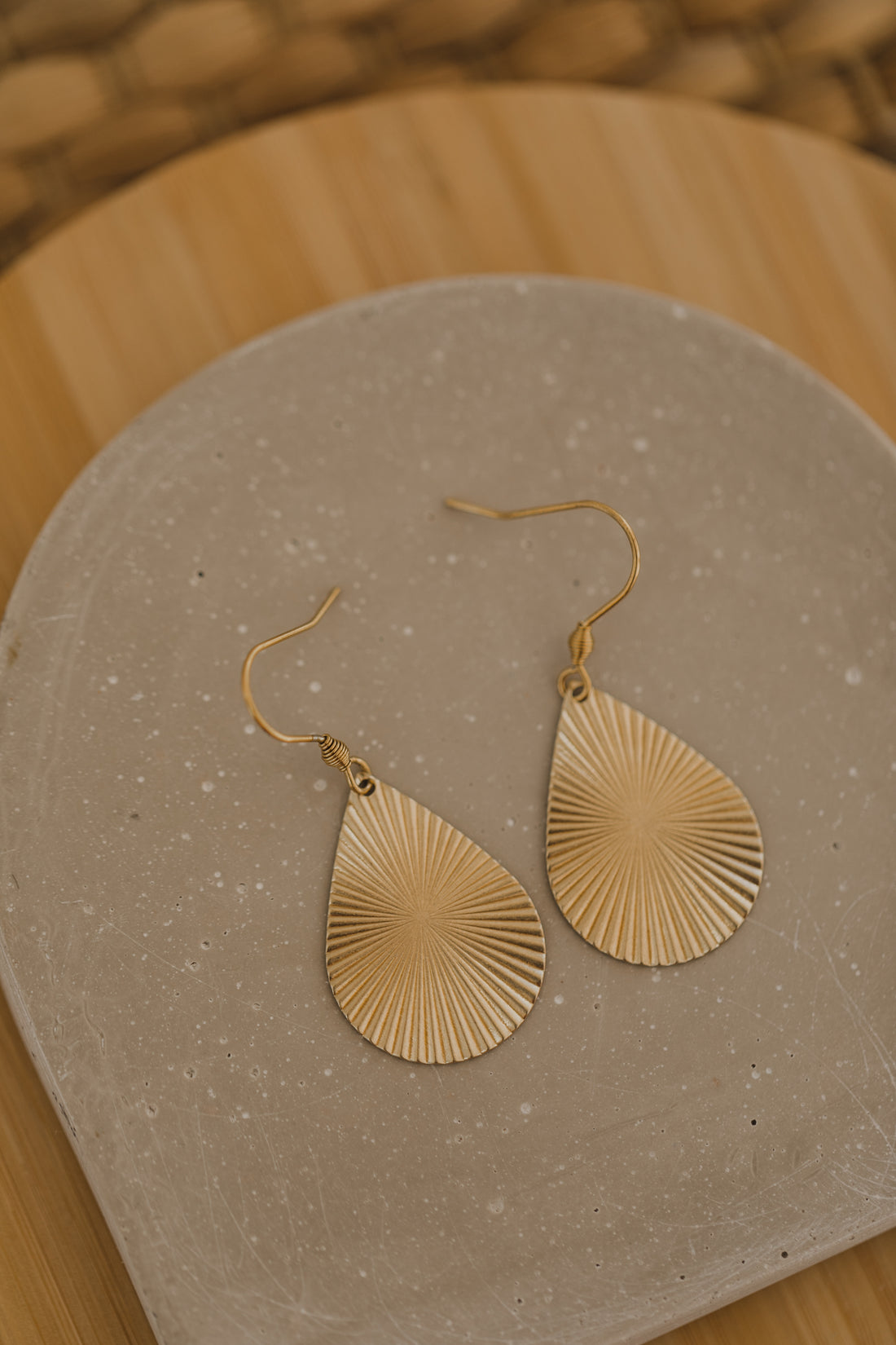 brass earrings drops