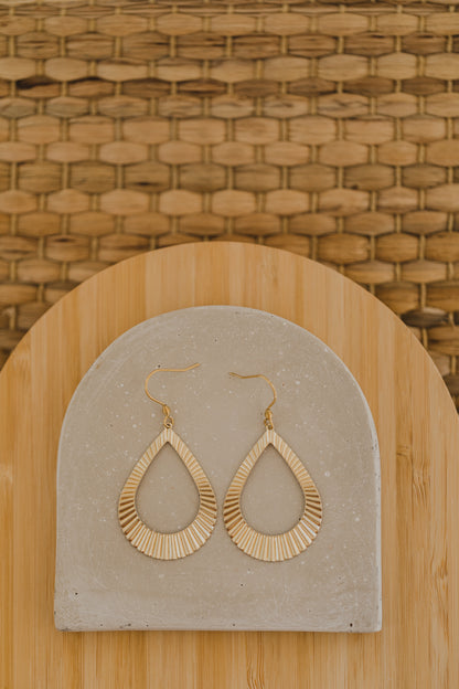 brass earrings drops