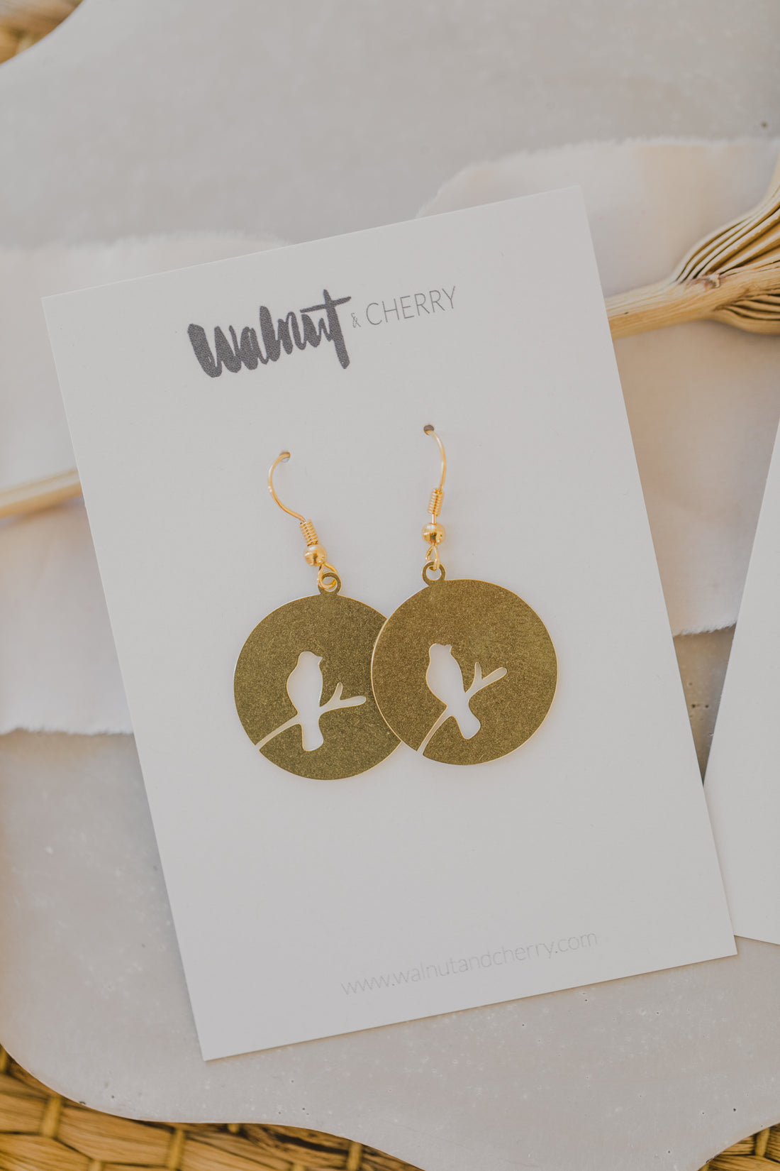 brass earrings drops