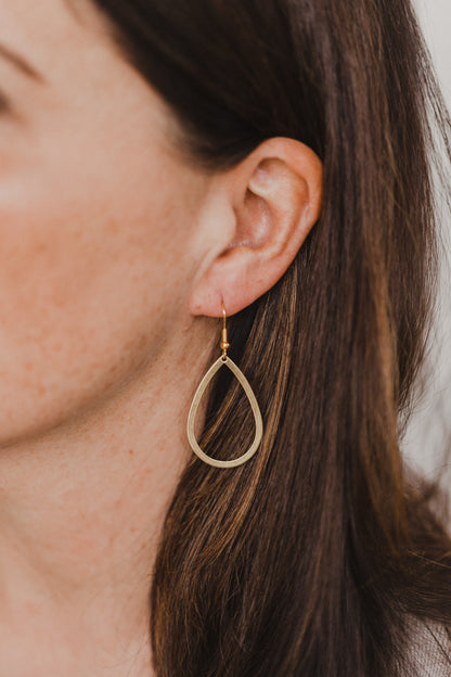 brass earrings drops