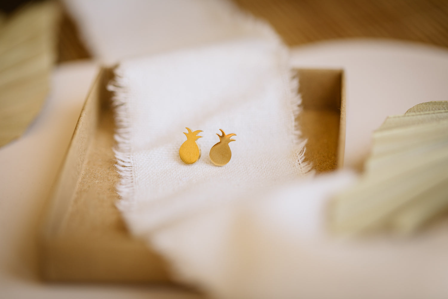 pineapple earrings