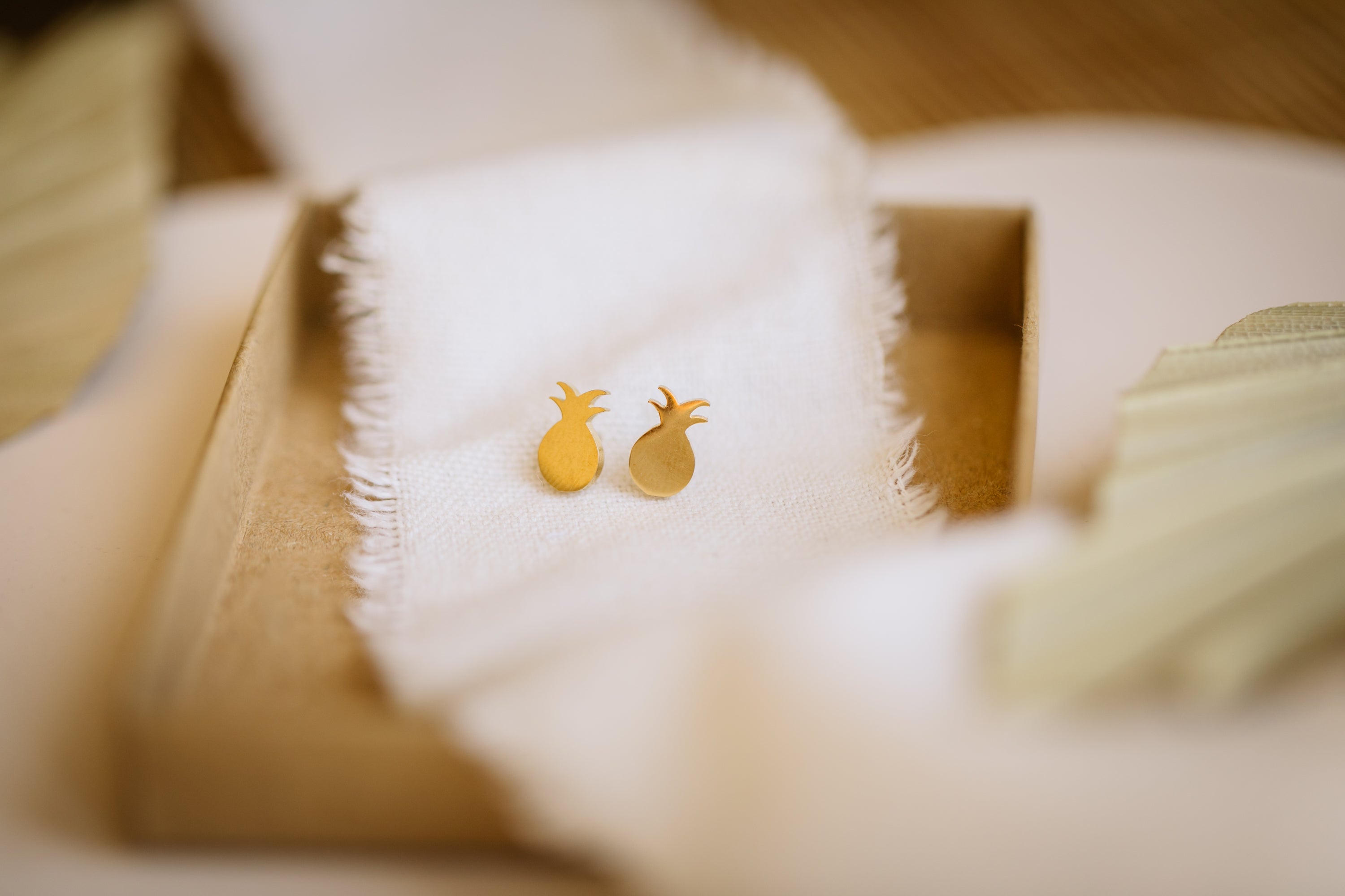 pineapple earrings