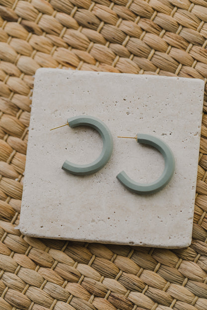 MORA - Drop earrings made of polymer clay